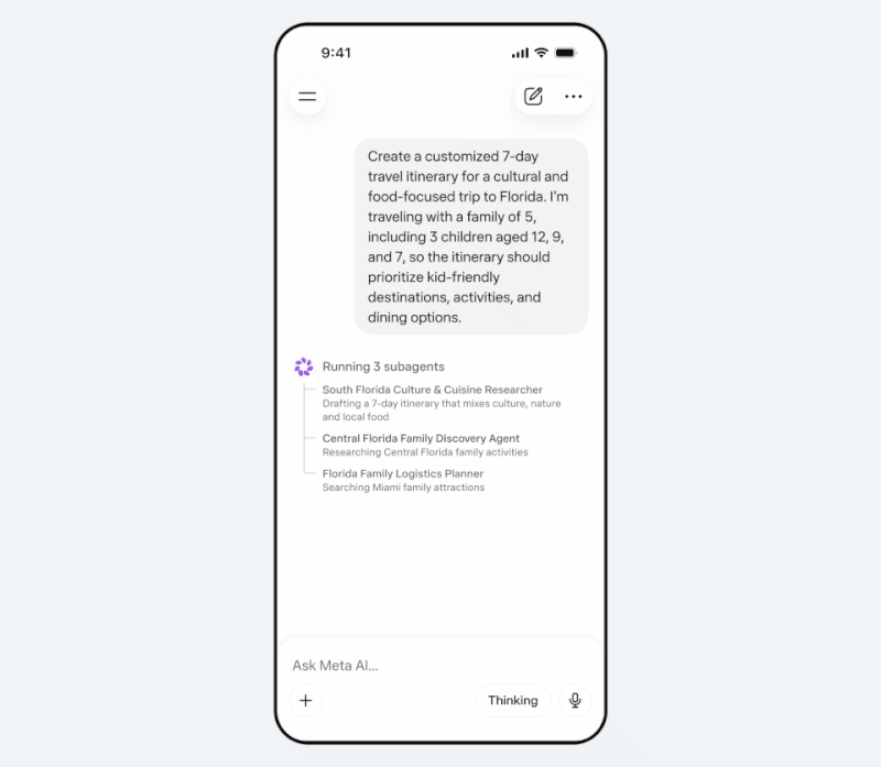 Meta、新大規模言語モデル「Muse Spark」発表 Meta AIに搭載