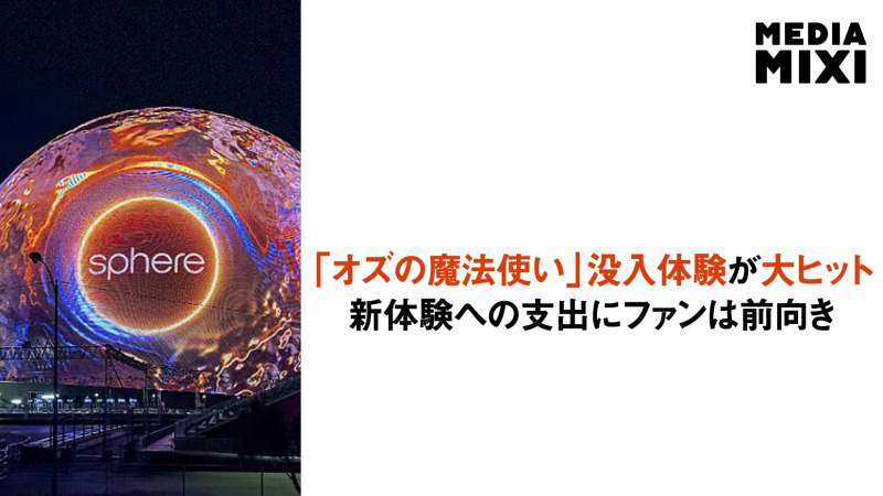「これはまったく新しいメディア」 ラスベガス球体型アリーナ「スフィア」幹部が独自の劇場向けIP再構築を語る