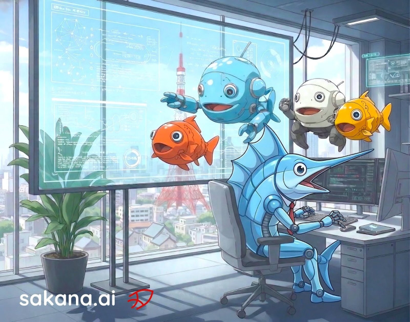 Sakana AI、初の商用プロダクト「Sakana Marlin」を提供開始
