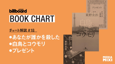 東野圭吾さんの作品が1位&2位 松村北斗×今田美桜で実写化の『白鳥とコウモリ』もランクイン【ビルボード文芸チャート解説】