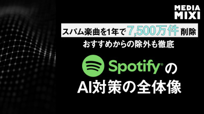 Spotify、生成AI使用コンテンツ歓迎 粗悪品は取り締まり強化