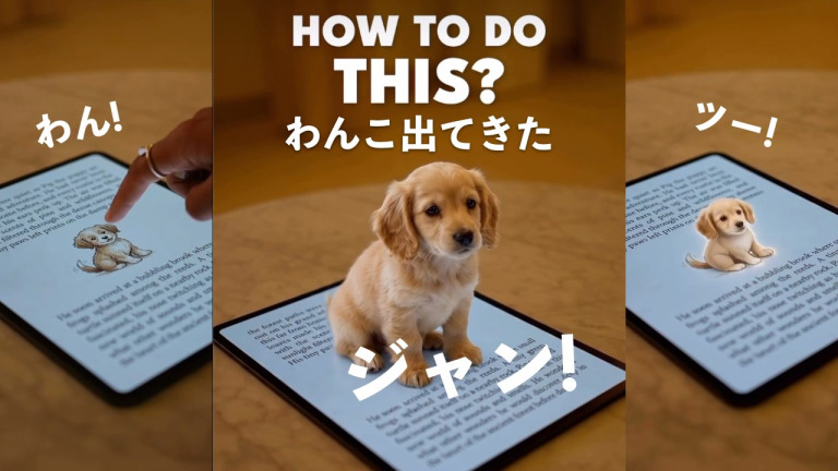絵に触れた瞬間“現実化”する!? Higgsfield×AIで手描きイラストを動かす方法が面白い