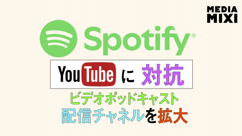 Spotify、ビデオポッドキャストをTwitchで配信