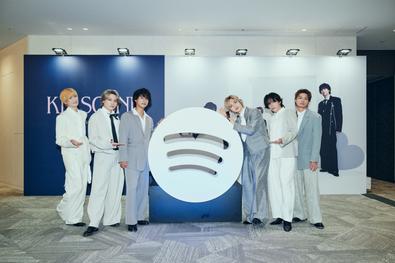 Spotify、Kis-My-Ft2のトップリスナー150名を招待しリスニングパーティを開催